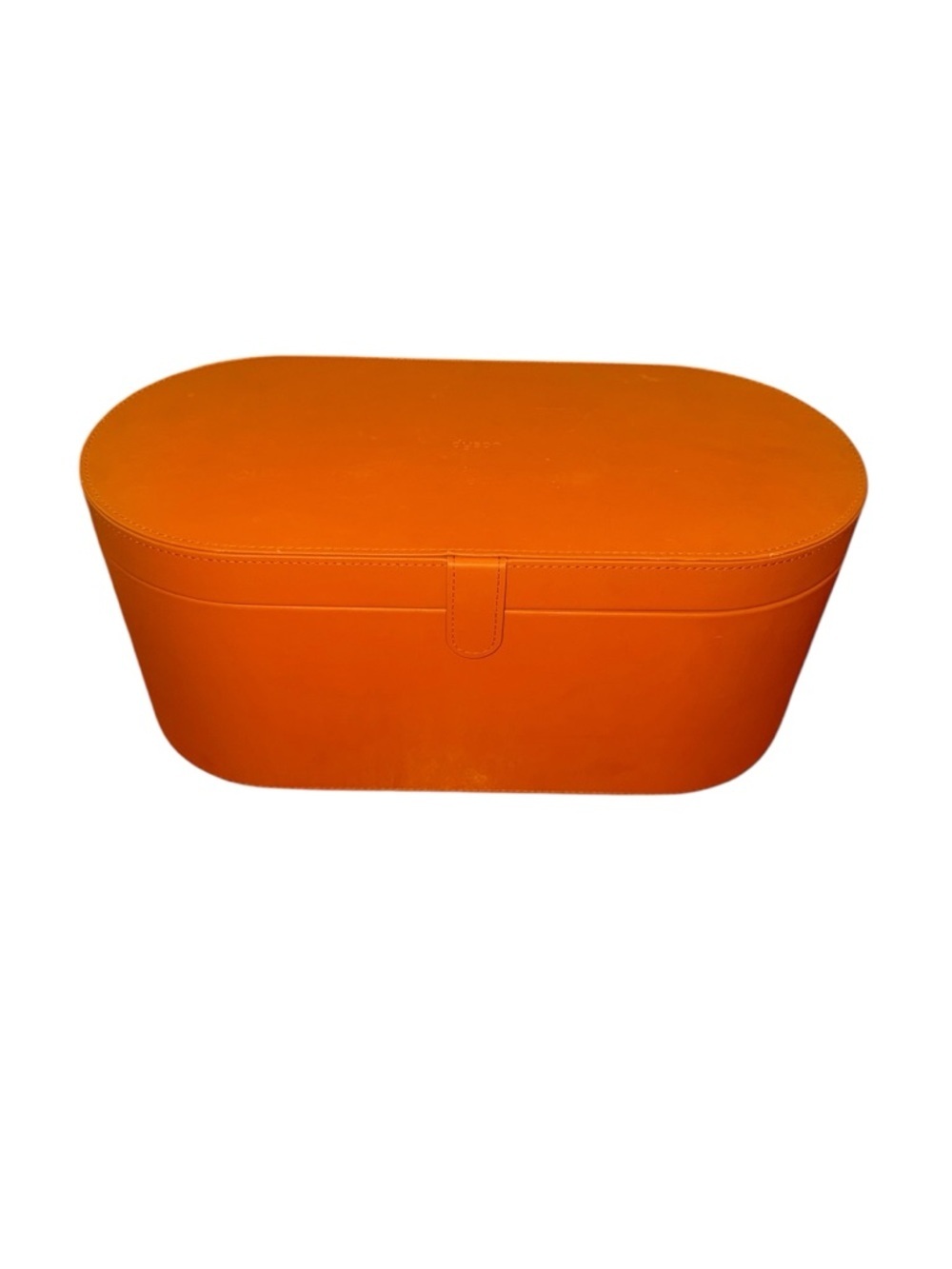 Dyson vibrant Orange Brown Oval Storage Case